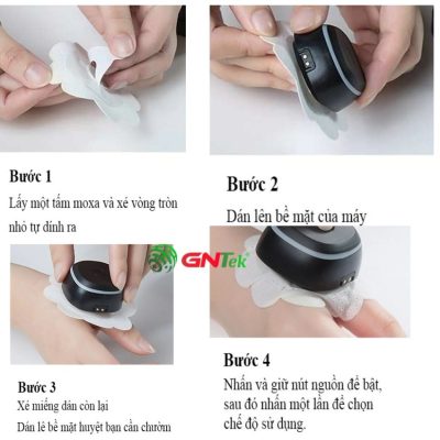 Hướng dẫn sử dụng máy massage ngải cứu Xiaomi Jeeback M2