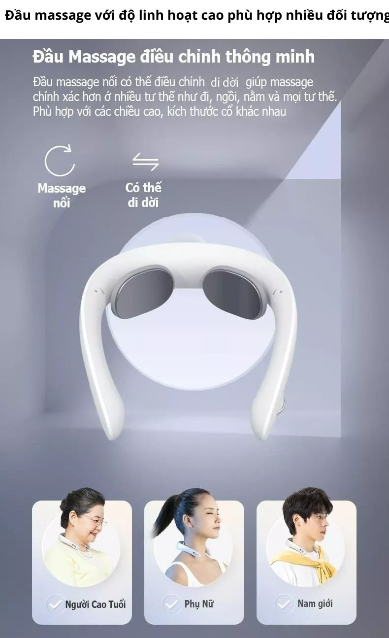 Máy massage cổ gấp gọn Xiaomi Jeeback G6