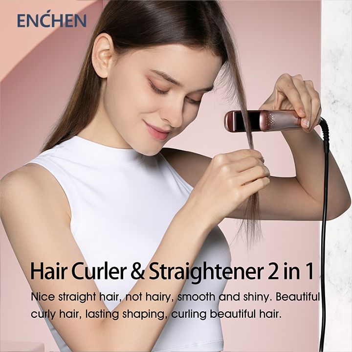 Sử dụng máy uốn xoăn giúp tạo kiểu tóc bồng bềnh giữ nếp lâu