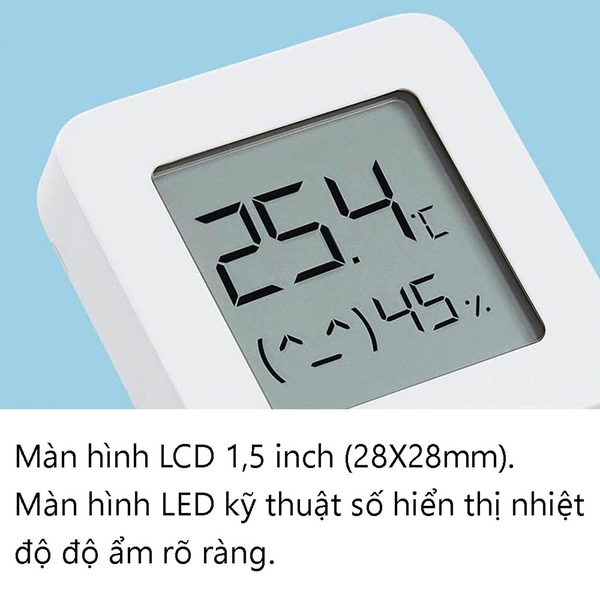 Đặc điểm nổi bật máy đo nhiệt độ và độ ẩm Xiaomi Mijia 2