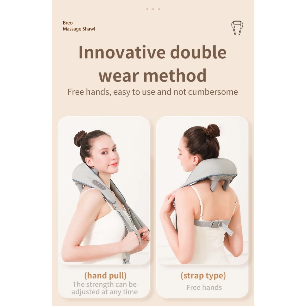 Công dụng của máy massage lưng cổ vai gáy OVIE