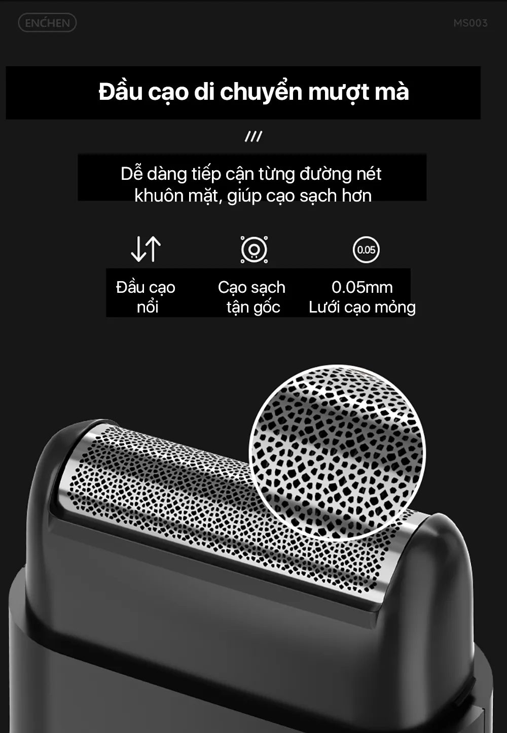 Lưới dao cong siêu mỏng