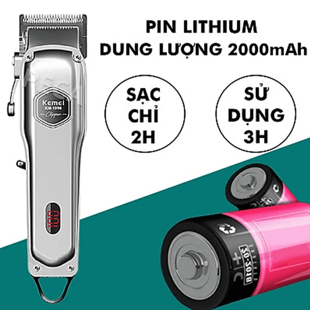Pin lithium 1000 mAh sử dụng 210 phút