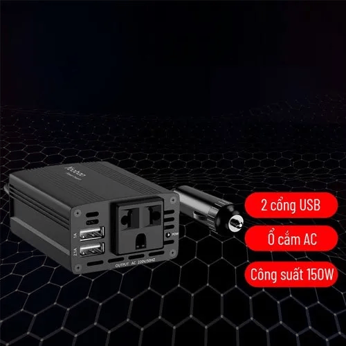 công suất đầu ra AC lên đến 150W