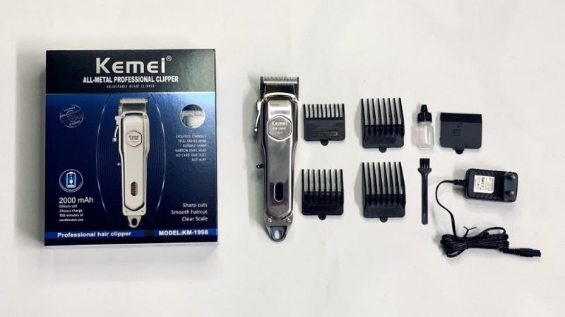 Cách sử dụng tông đơ cắt tóc Kemei KM-1998