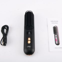 Cấu tạo và cơ cấu phun Ion của Lược điện chải tóc không dây OVIE S2-Plus