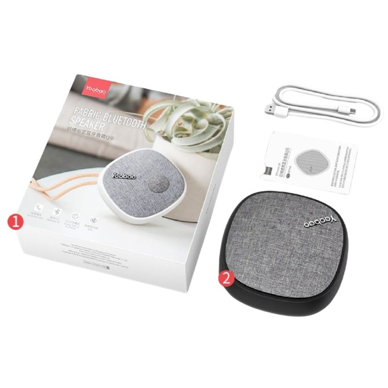 Loa Bluetooth mini Yoobao M1 - Dung lượng 2000mAh - Công suất 3W