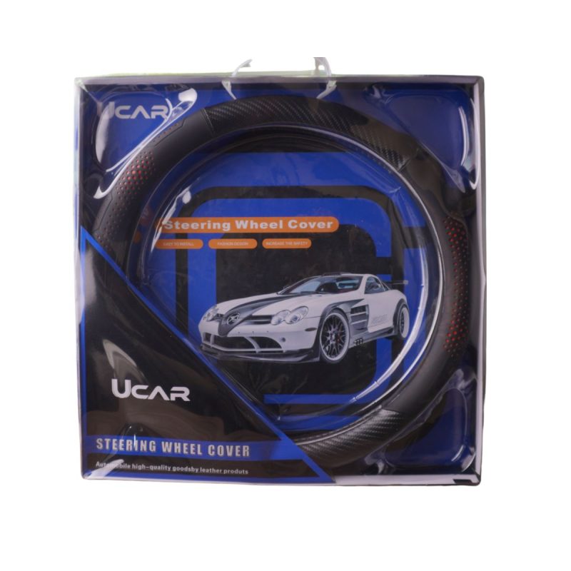Bọc Vô Lăng Ô Tô UCAR Phù Hợp Cho Xe VF3 VF5 VF6 VF7 VF8 VF9,– Bền Bỉ, Chắc Tay, Hạn Chế Mồ Hôi, Tăng Tính Thẩm Mỹ