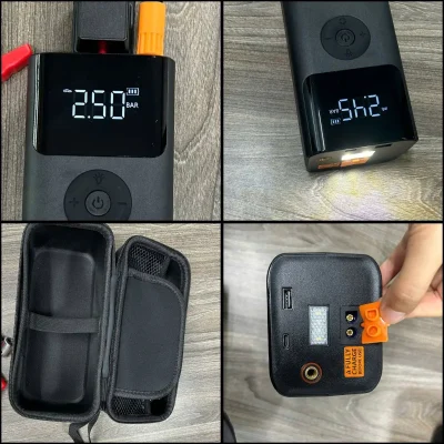 Kích bình kiêm bơm lốp UCAR 4 trong 1
