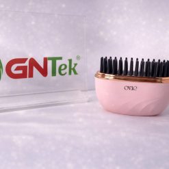 Lược điện OVIE HB-208 nhỏ gọn, sạc USB Type-C, 3 mức nhiệt, tạo tóc suôn mượt, bóng khỏe, tiết kiệm năng lượng và dễ sử dụng mọi lúc mọi nơi.